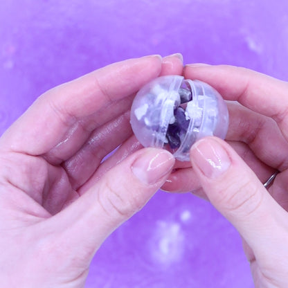 Amethyst Gem Bracelet Bath Ball