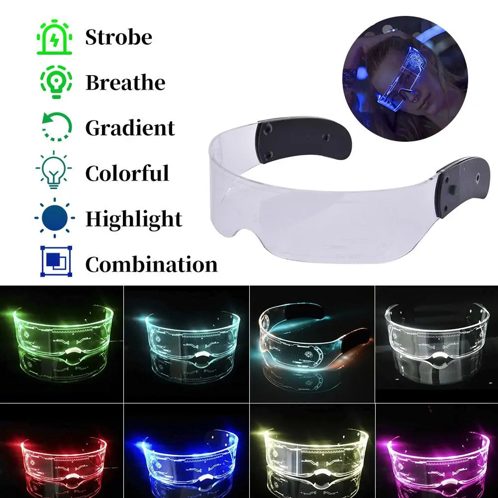 EL Luminous LED Glasses for Party Decor