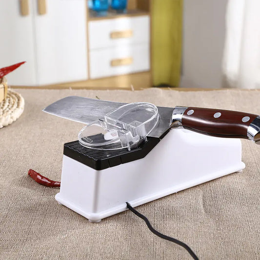 Portable Electric Knife Sharpener for Kitchen Use