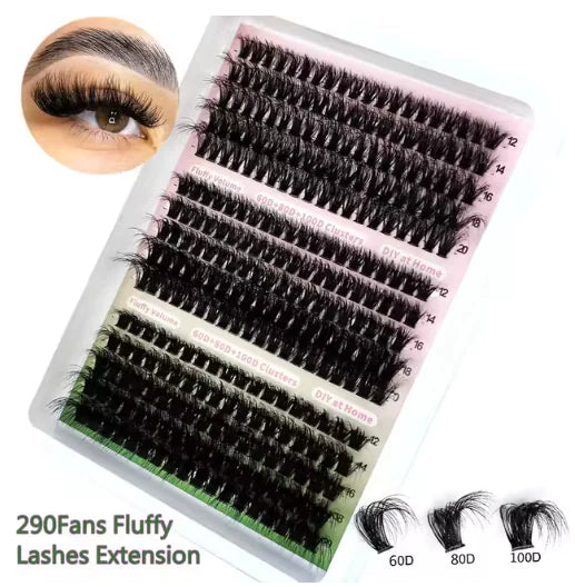 5D Fluffy Mix Curl Lash Extensions